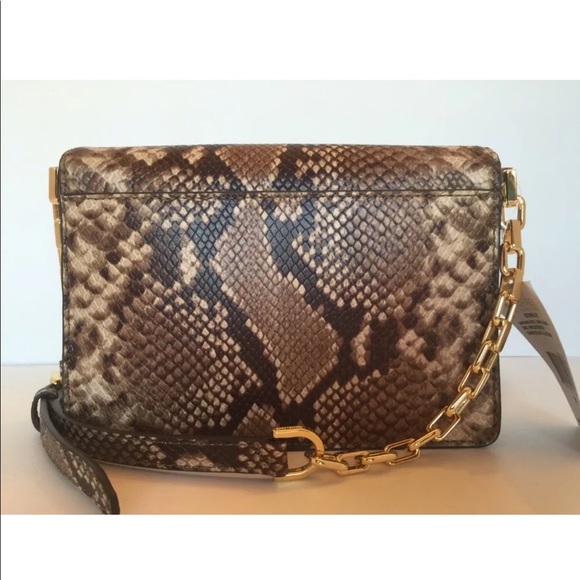 Michael Kors Brinkley Embossed Leather Cross Body - Picture 3 of 5